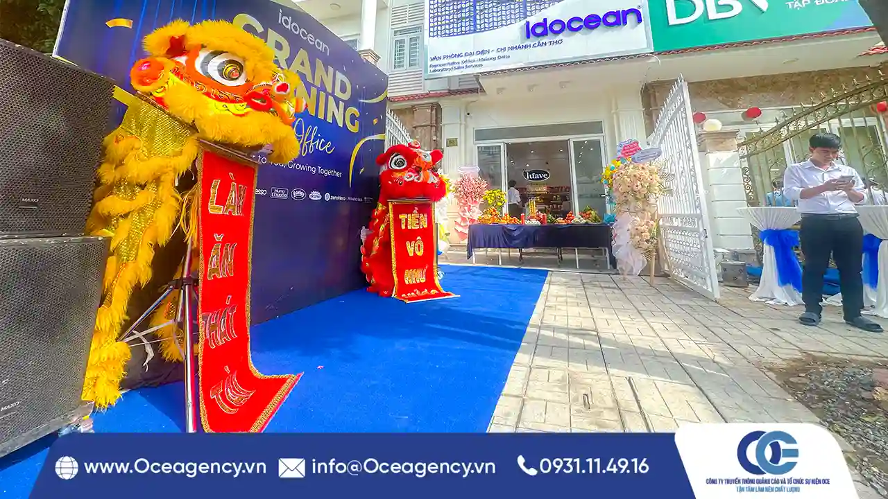 CUNG CẤP NHÂN SỰ & THIẾT BỊ SỰ KIỆN KHAI TRƯƠNG IDOCEAN