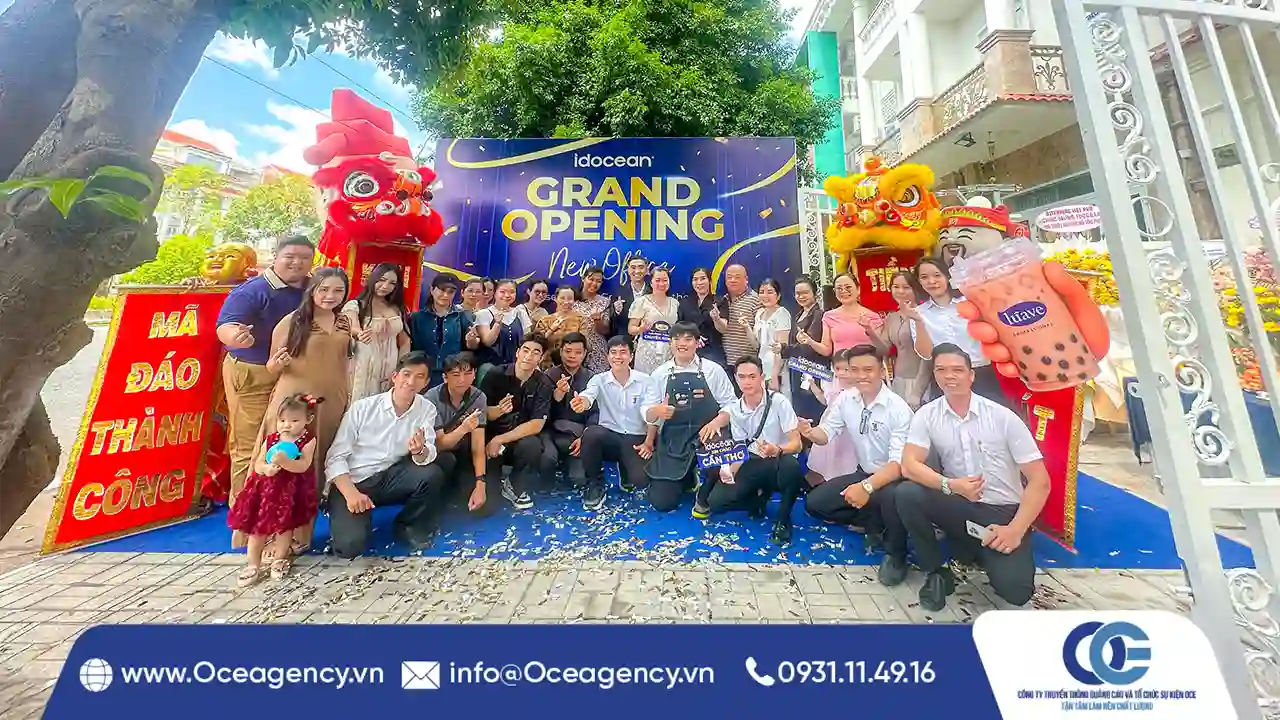CUNG CẤP NHÂN SỰ & THIẾT BỊ SỰ KIỆN KHAI TRƯƠNG IDOCEAN