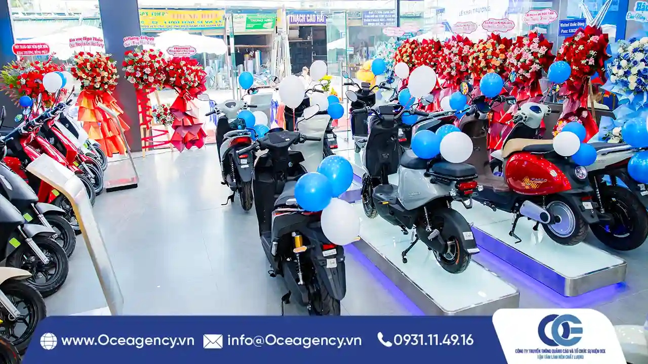 Dấu ấn của một lễ khai trương chuy&ecirc;n nghiệp