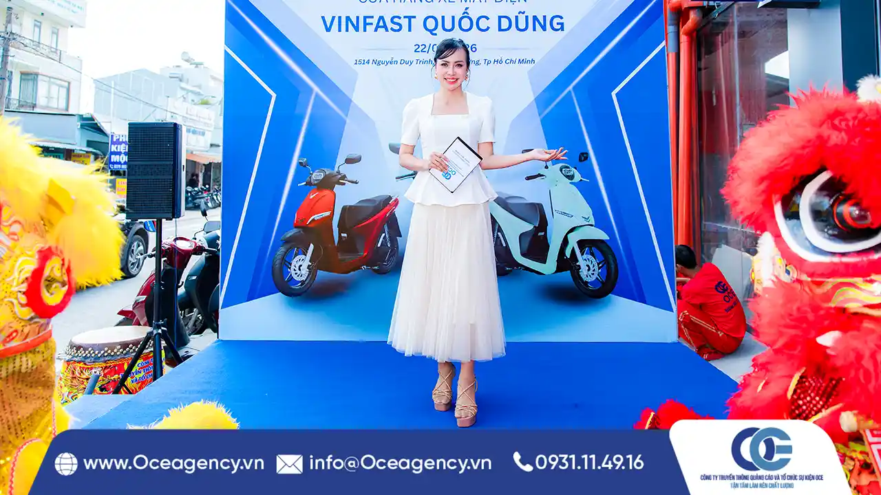 Cung cấp MC dẫn chương tr&igrave;nh khai trương chuy&ecirc;n nghiệp