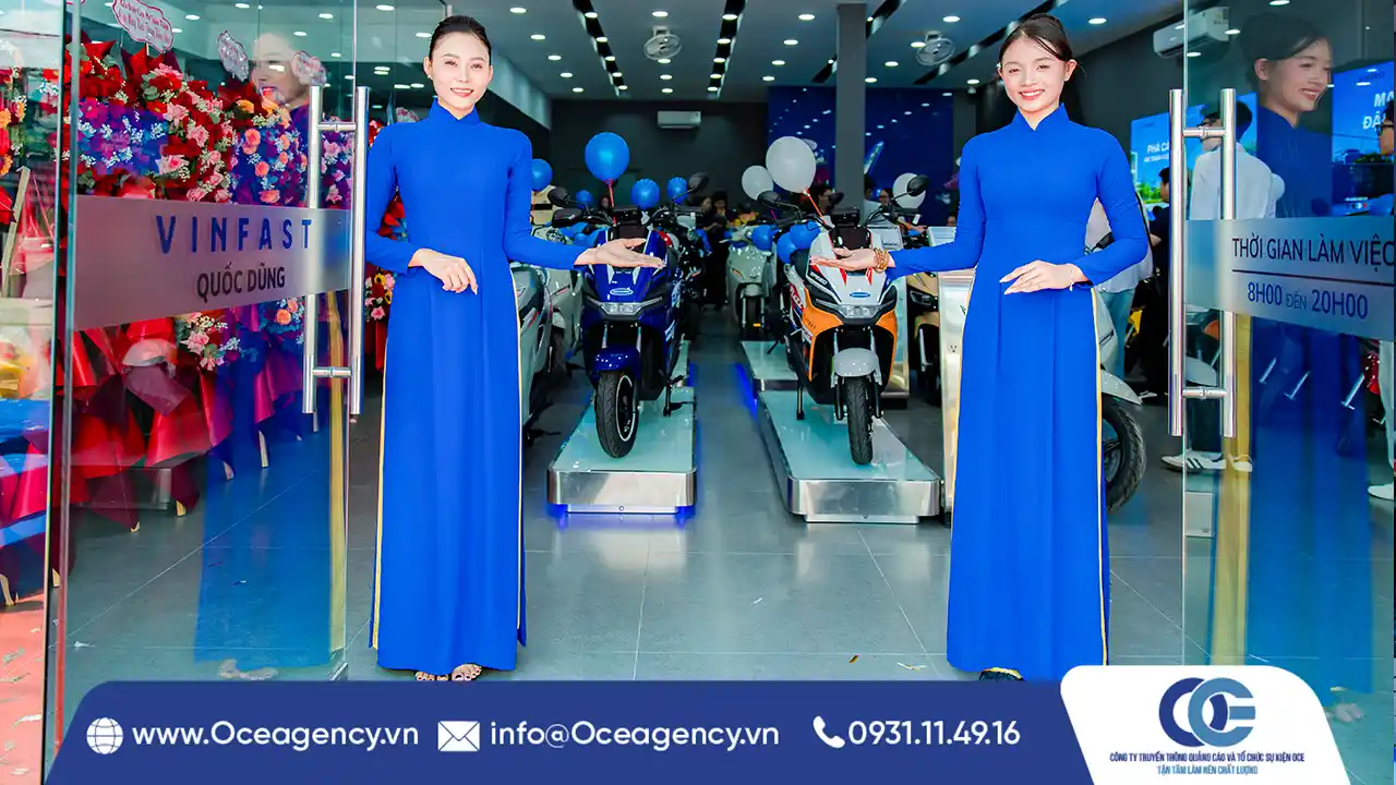 Tổ Chức Lễ Khai Trương VinFast Quốc Dũng Tại TP.HCM