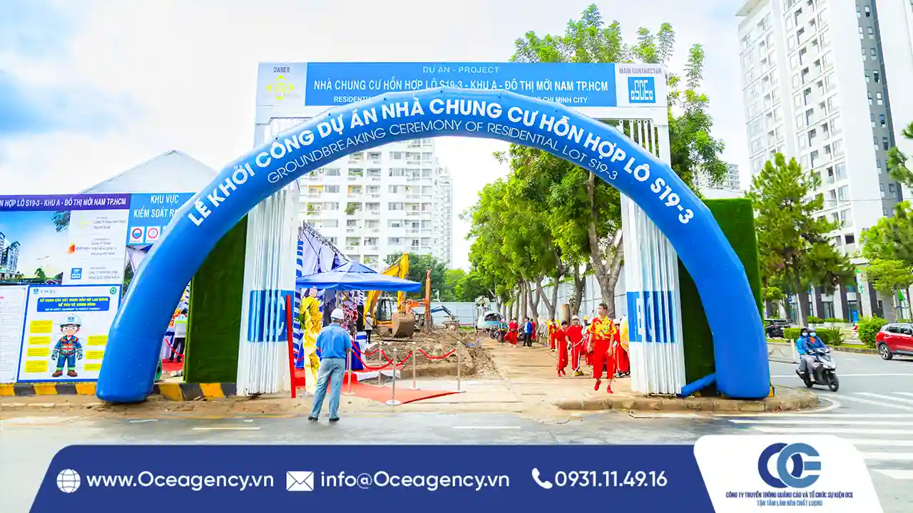CUNG CẤP NHÂN SỰ SỰ KIỆN LỄ KHỞI CÔNG DỰ ÁN THE ARISTO
