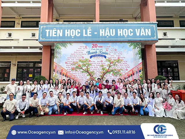 TỔ CHỨC HỘI KHÓA 20 NĂM TRƯỜNG THPT TRẦN HỮU HUÂN