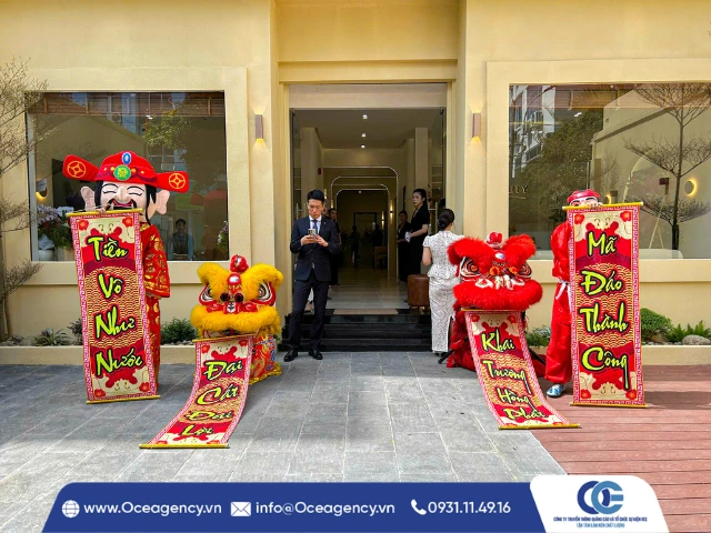 CUNG CẤP LÂN SƯ RỒNG KHAI TRƯƠNG ALL THAT BEAUTY CLINIC