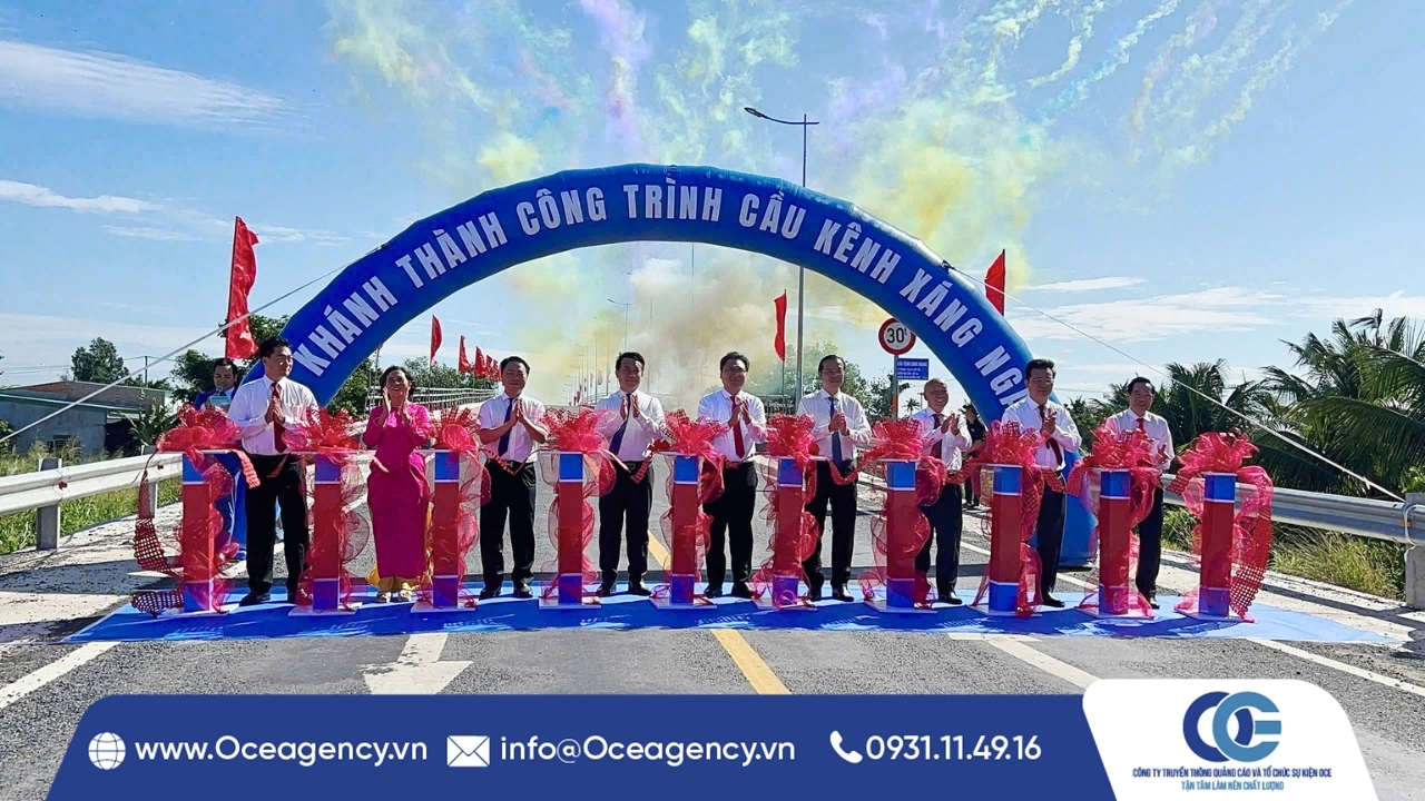 DỊCH VỤ CHO THUÊ CỔNG HƠI LỄ KHÁNH THÀNH CẦU XÁNG