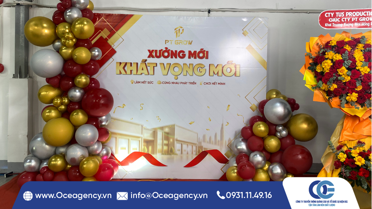 CUNG CẤP MÚA LÂN TRỐNG HỘI KHAI TRƯƠNG XƯỞNG PT GROW QUẬN 12