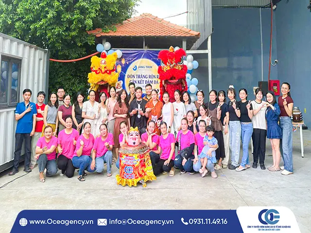 TỔ CHỨC TRUNG THU CÔNG TY JANG TRIM TẠI BÌNH DƯƠNG