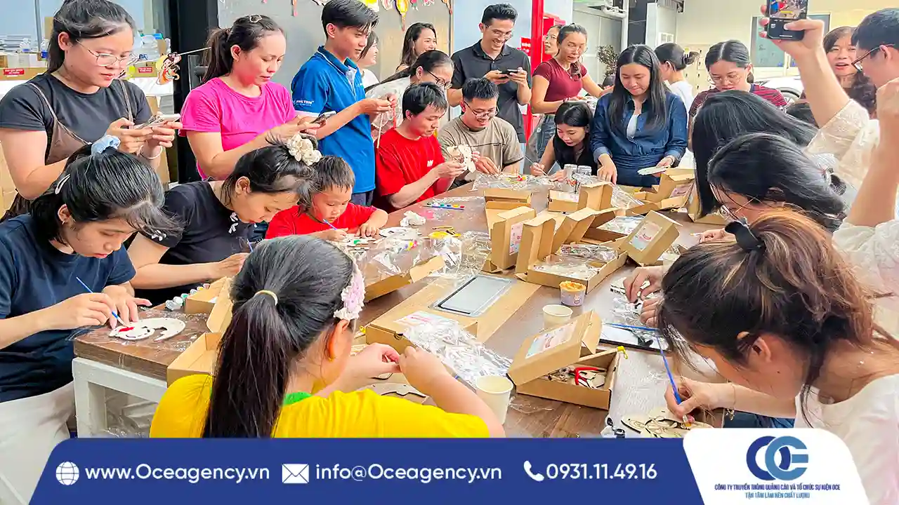 Tổ chức Workshop lồng đèn trung thu