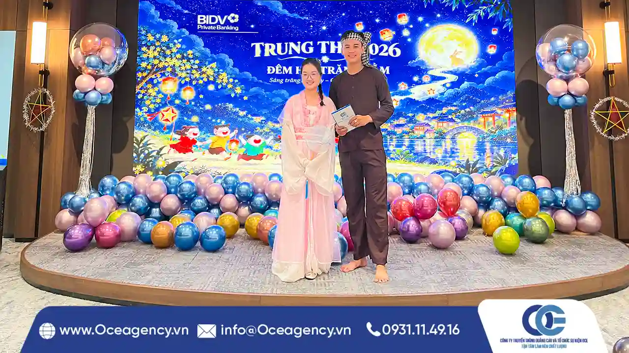 TỔ CHỨC TRUNG THU NGÂN HÀNG BIDV TẠI TP.HCM