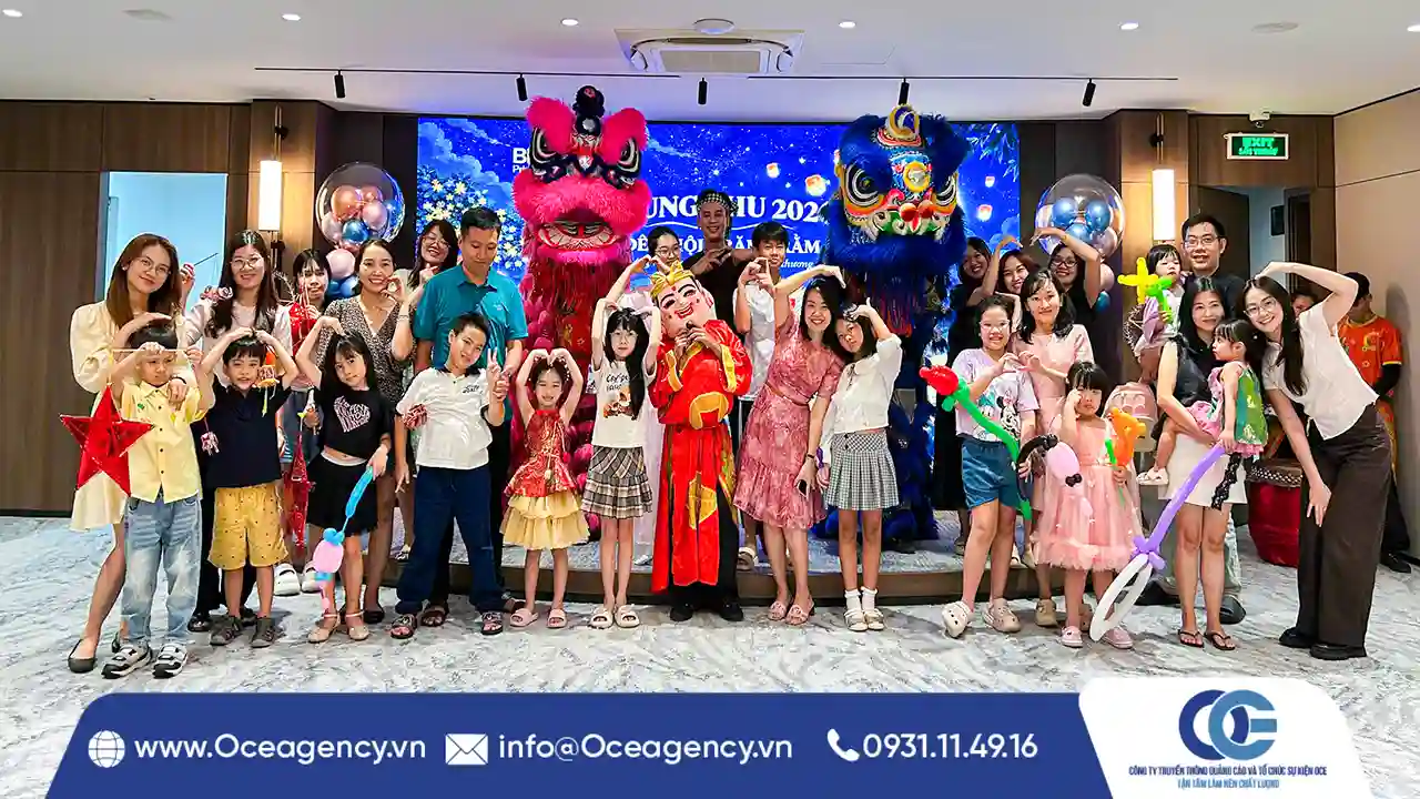 TỔ CHỨC TRUNG THU NGÂN HÀNG BIDV TẠI TP.HCM
