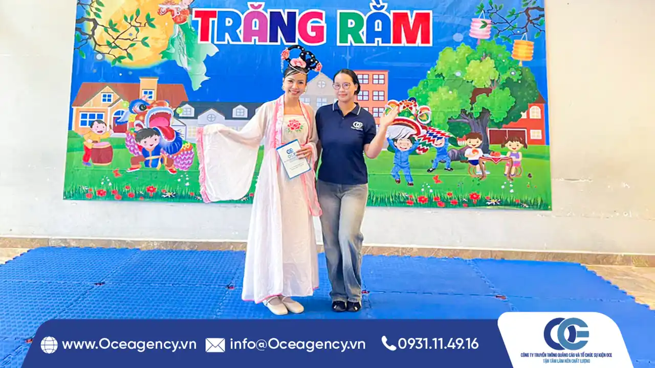 OCE Agency tổ chức đêm hội Trung Thu tại chung cư Calla Garden