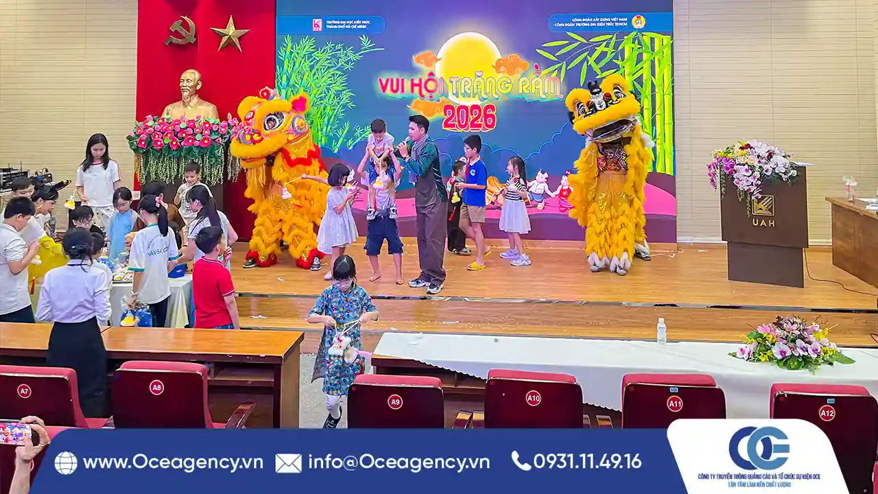 TỔ CHỨC TRUNG THU TRƯỜNG ĐẠI HỌC KIẾN TRÚC TP.HCM