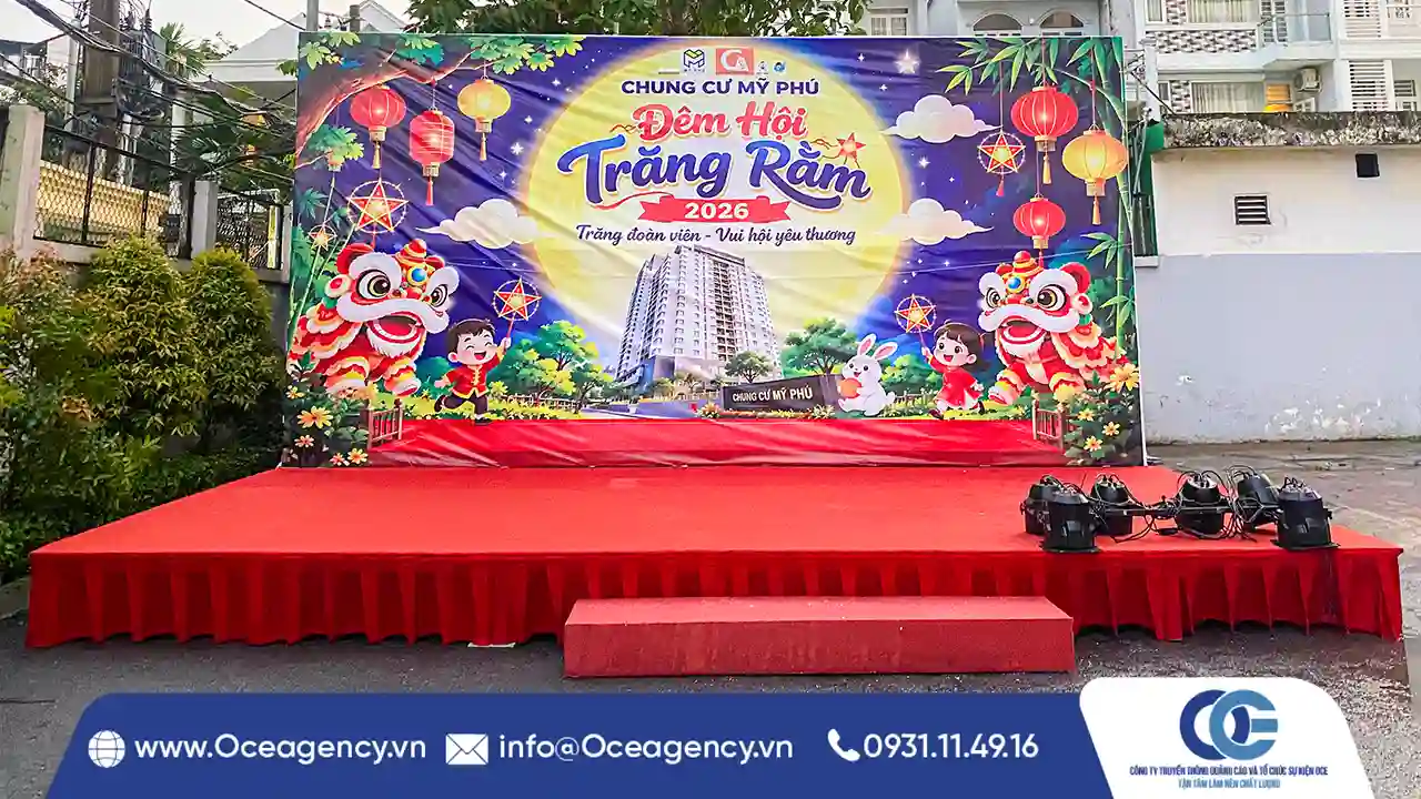 TỔ CHỨC TRUNG THU CHUNG CƯ MỸ PHÚ TẠI TP.HCM