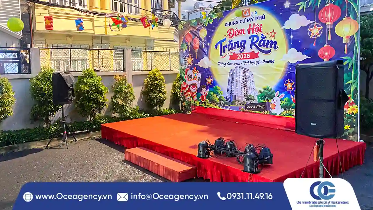 TỔ CHỨC TRUNG THU CHUNG CƯ MỸ PHÚ TẠI TP.HCM