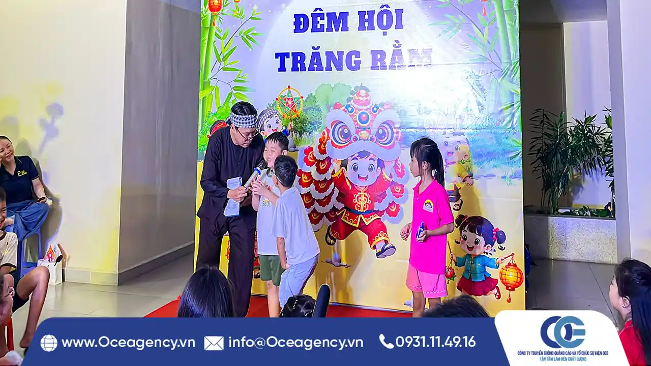 TỔ CHỨC TRUNG THU CHUNG CƯ SÀI GÒN MIA TẠI BÌNH CHÁNH