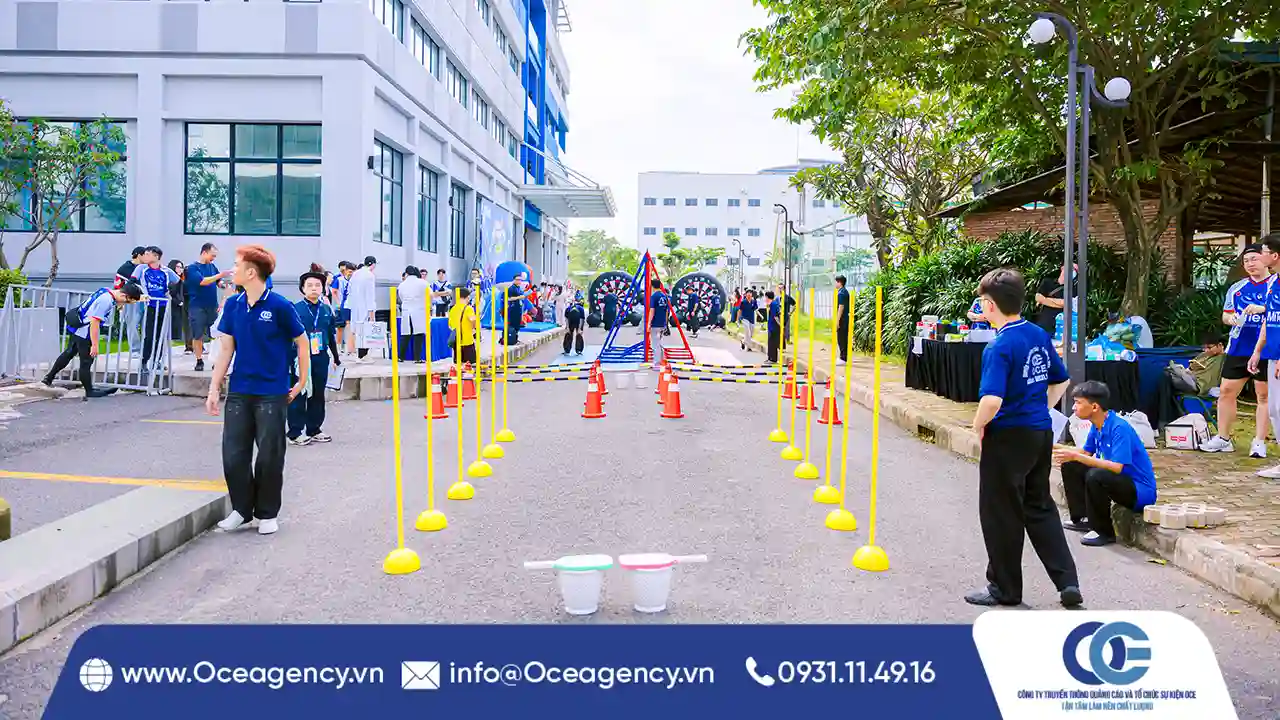 Set up khu vực game liên hoàn