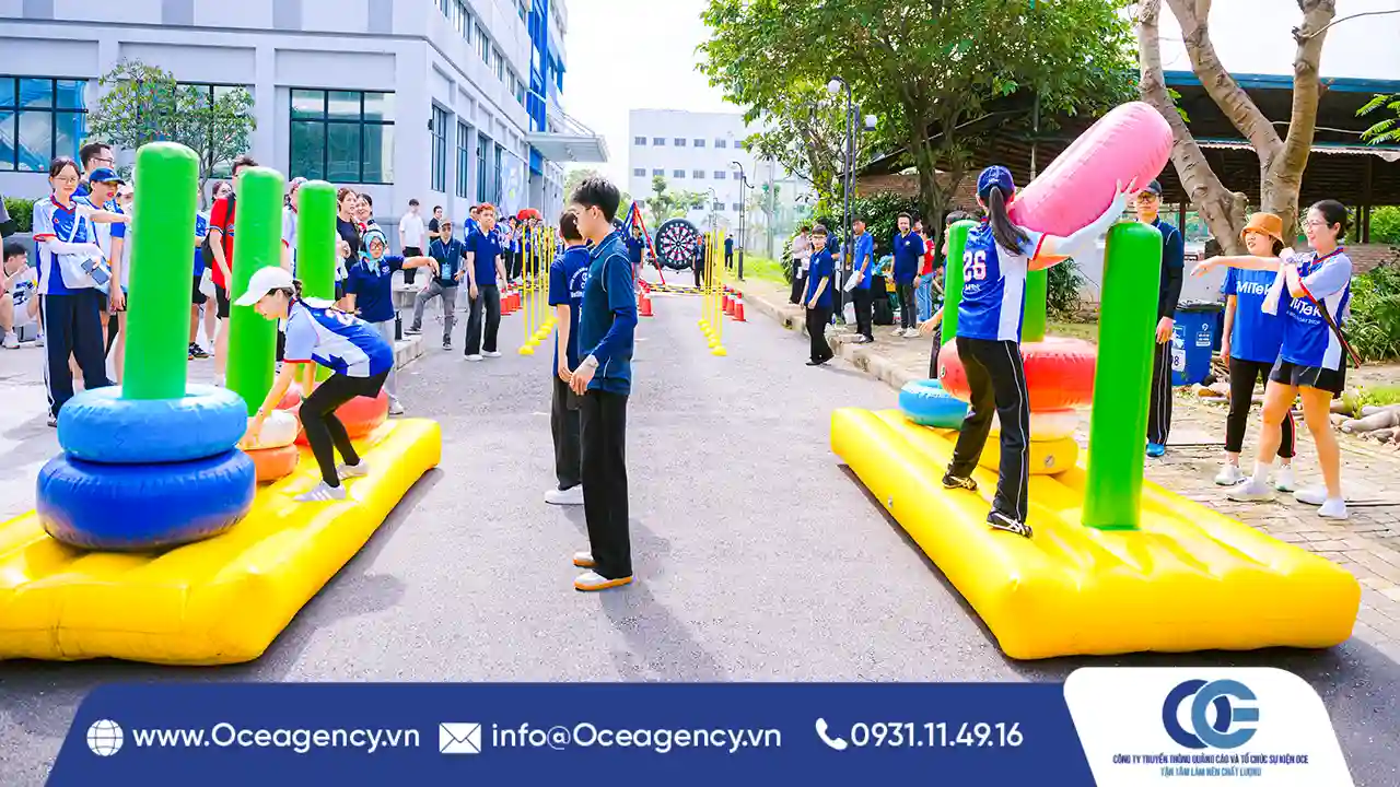 Trò chơi liên hoàn và thử thách vận động trong MiTek Olympics 2026