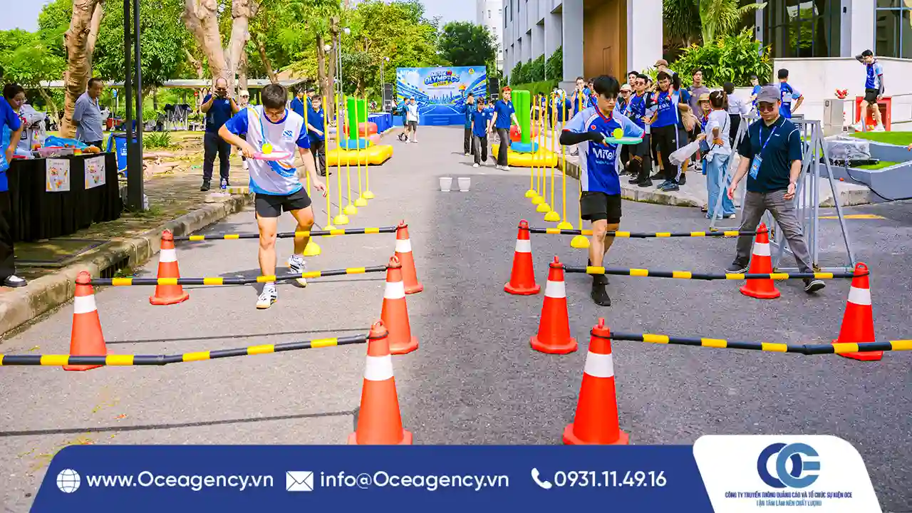 Cung cấp trò chơi liên hoàn trong sự kiện doanh nghiệp