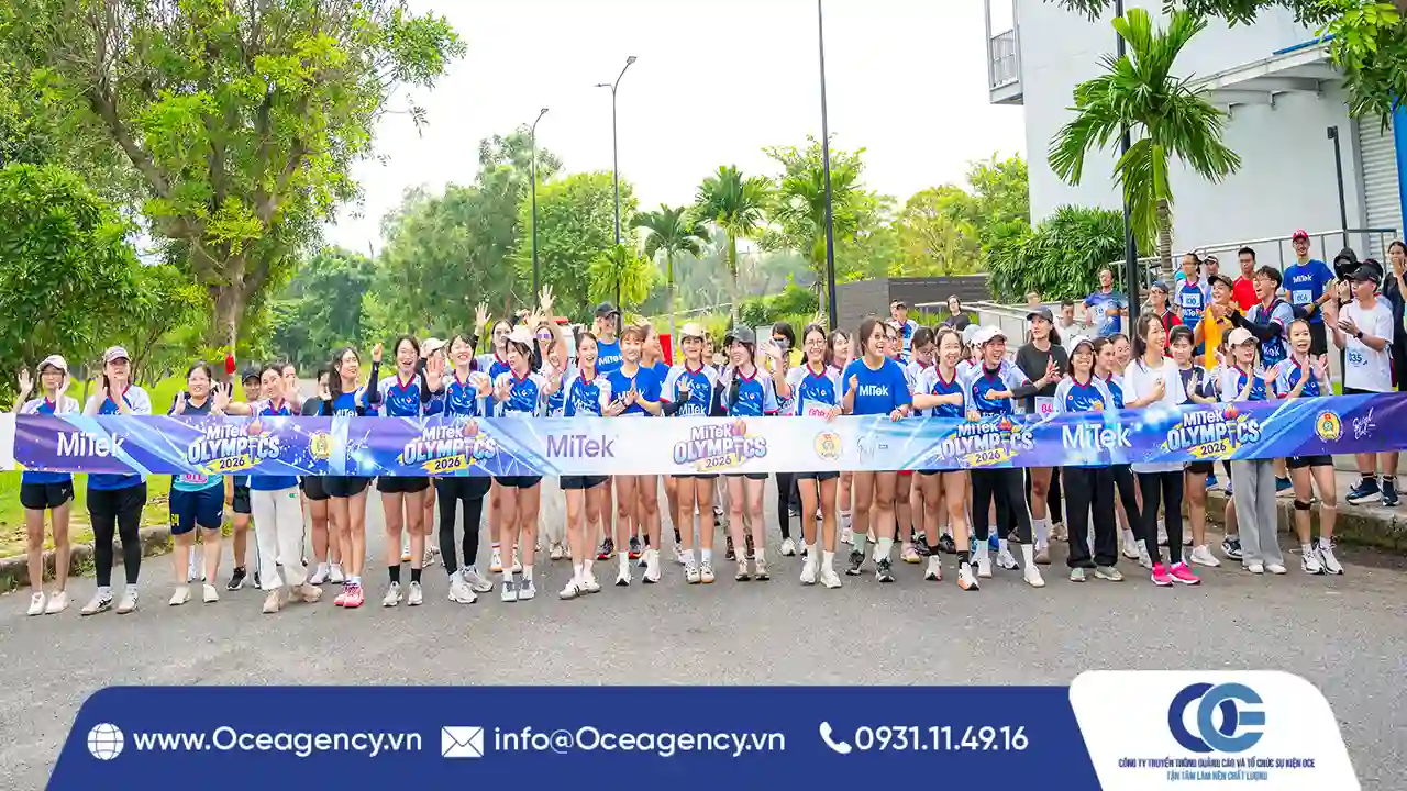 Tổ chức giải chạy điền kinh trong MiTek Olympics 2026