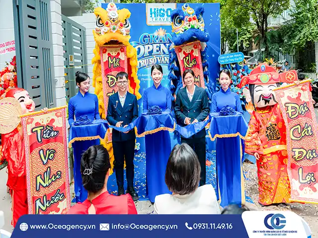 TỔ CHỨC LỄ KHAI TRƯƠNG VĂN PHÒNG MỚI HIGO TRAVEL