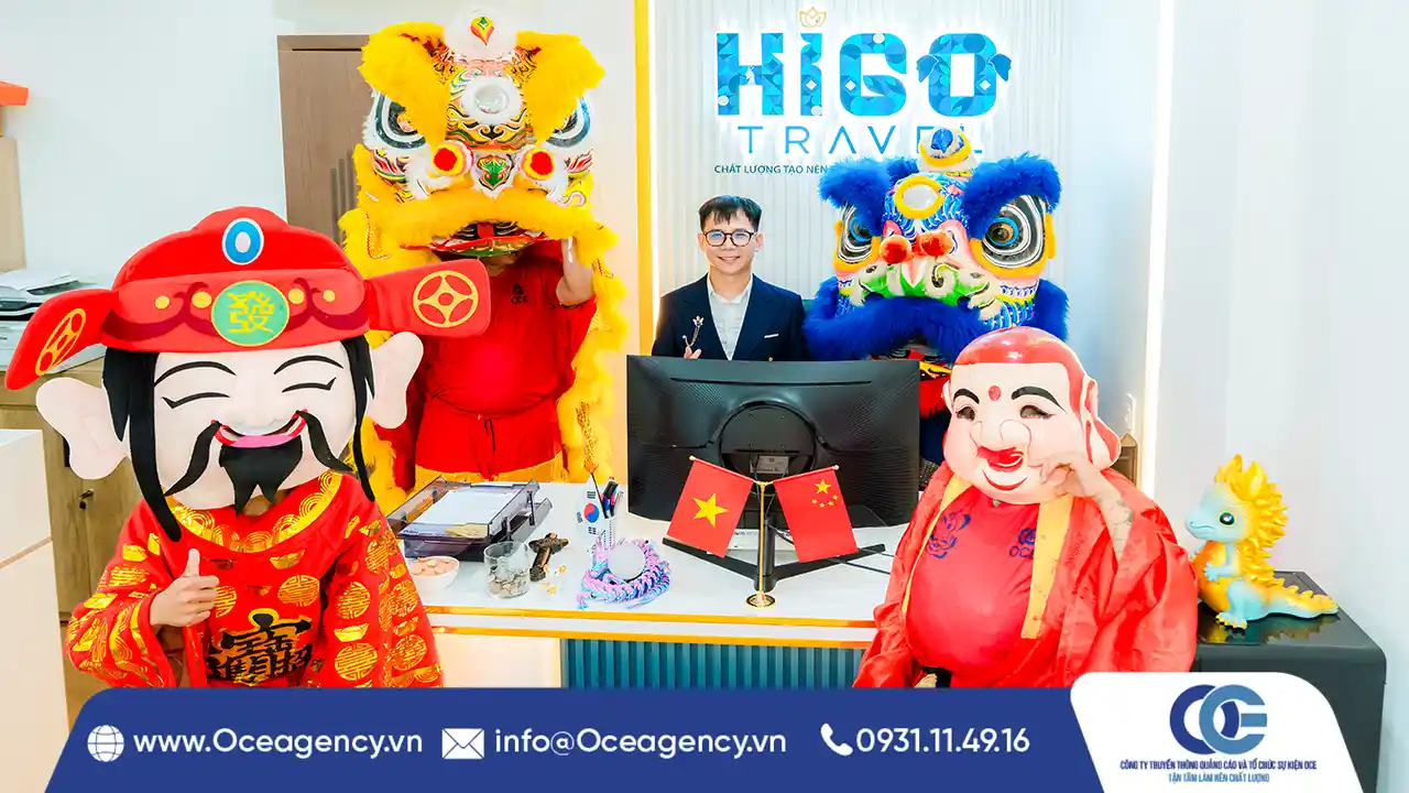 OCE Agency - Chuy&ecirc;n tổ chức sự kiện khai trương trọn g&oacute;i