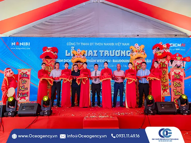 TỔ CHỨC LỄ KHAI TRƯƠNG CÔNG TY NANIBI VIỆT NAM