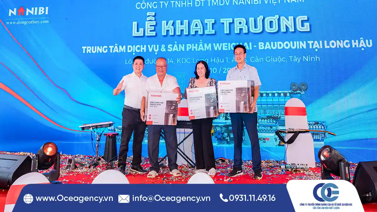 TỔ CHỨC LỄ KHAI TRƯƠNG CÔNG TY NANIBI VIỆT NAM