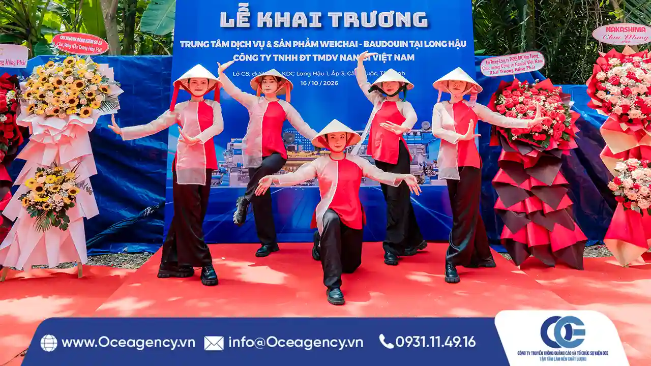 Cung cấp vũ đoàn biểu diễn sự kiện