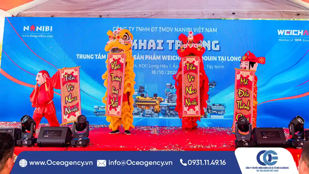 Cung cấp múa lân khai trương chuyên nghiệp
