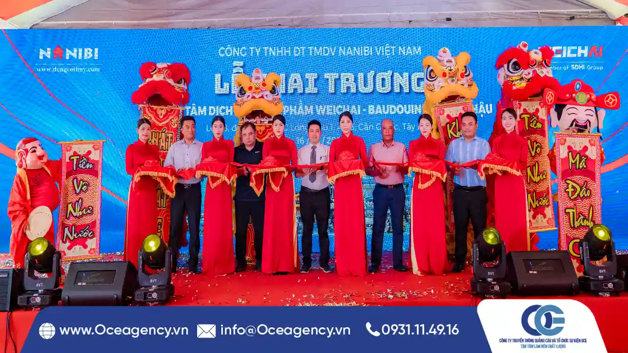 tổ chức lễ khai trương Trung tâm Dịch vụ và Sản phẩm Weichai – Baudouin tại Long Hậu, Tây Ninh