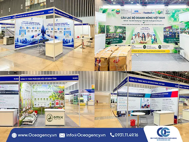 THI CÔNG BACKDROP TRIỂN LÃM QUỐC TẾ TẠI SECC QUẬN 7