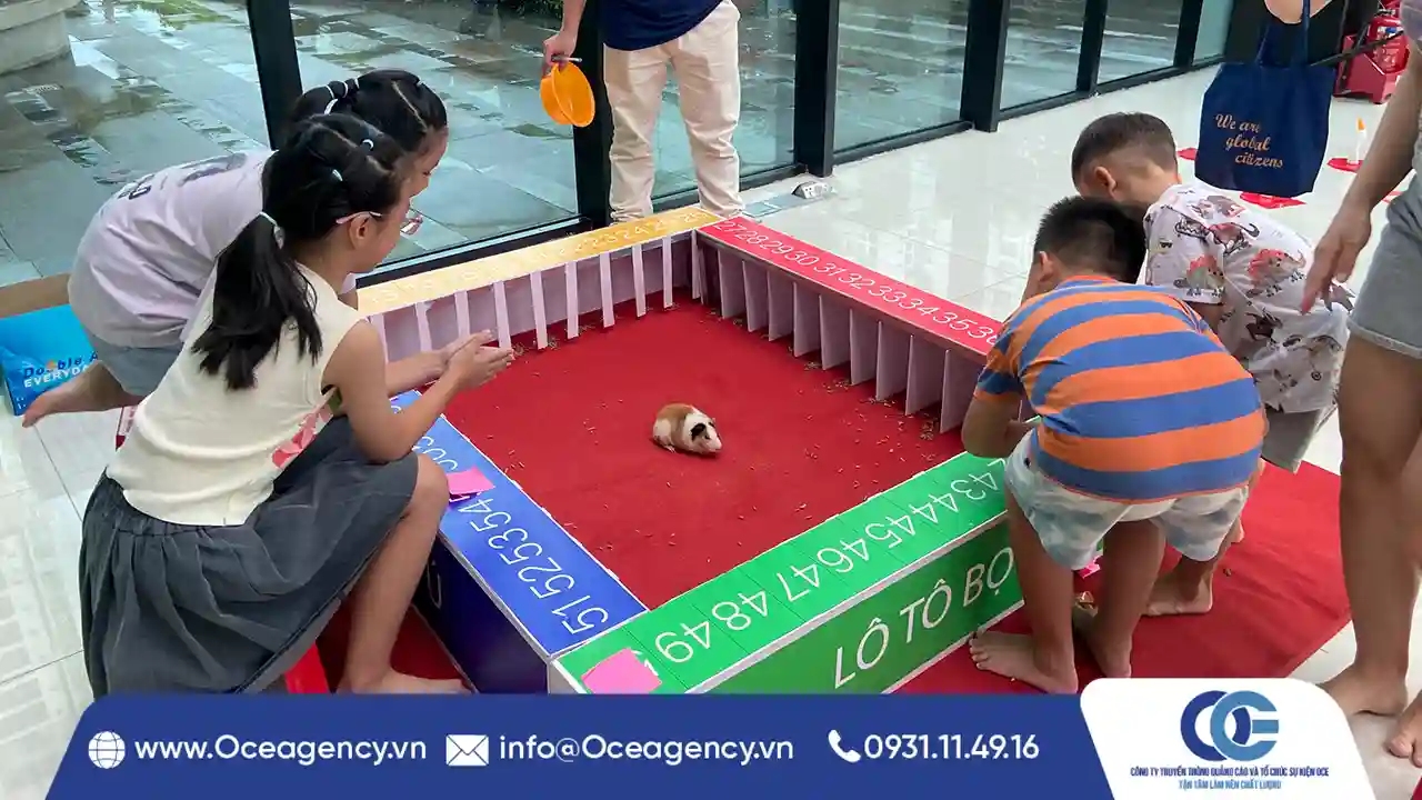 Hình Ảnh Một Số Trò Chơi Do OCE Agency Thực Hiện