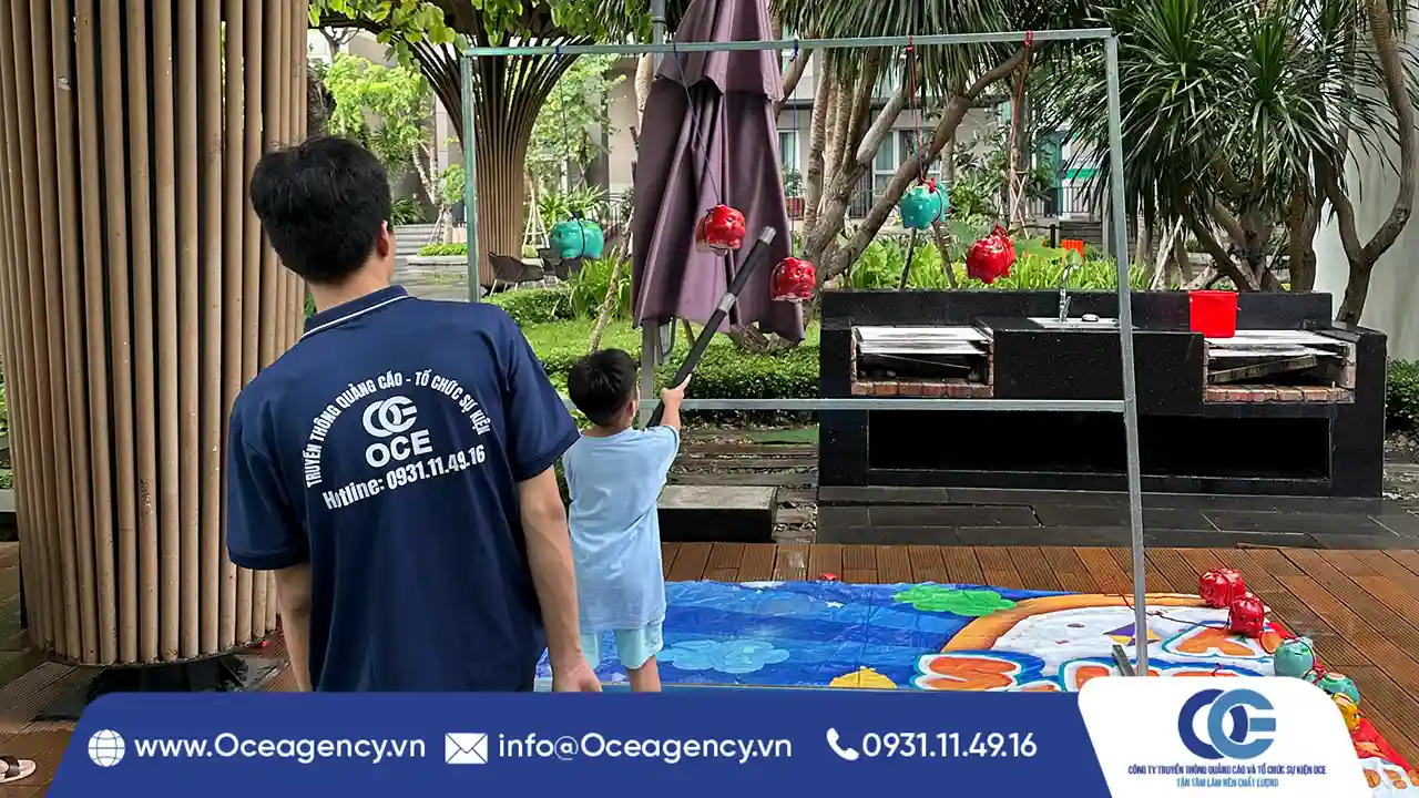 Hình Ảnh Một Số Trò Chơi Do OCE Agency Thực Hiện