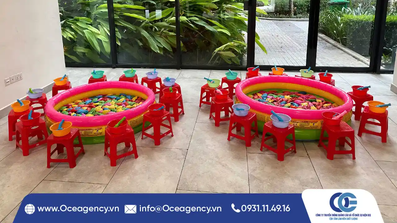 Hình Ảnh Một Số Trò Chơi Do OCE Agency Thực Hiện