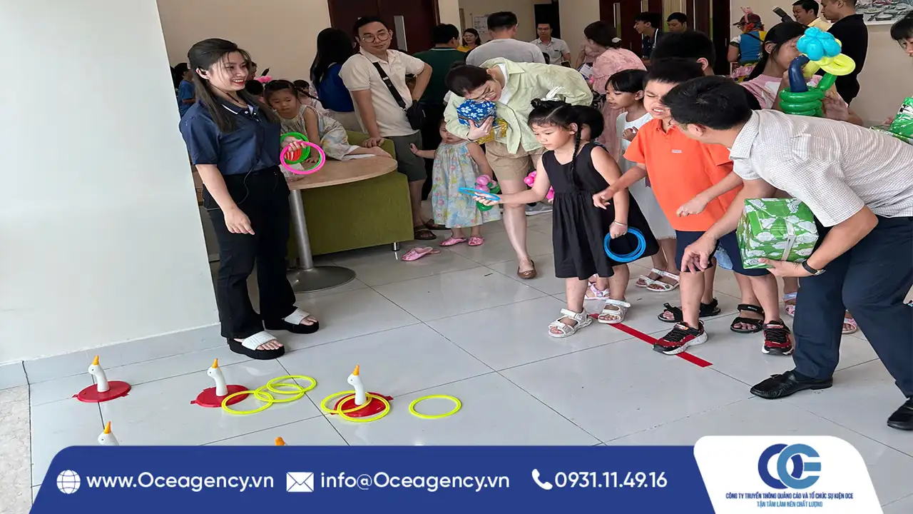 Hình Ảnh Một Số Trò Chơi Do OCE Agency Thực Hiện