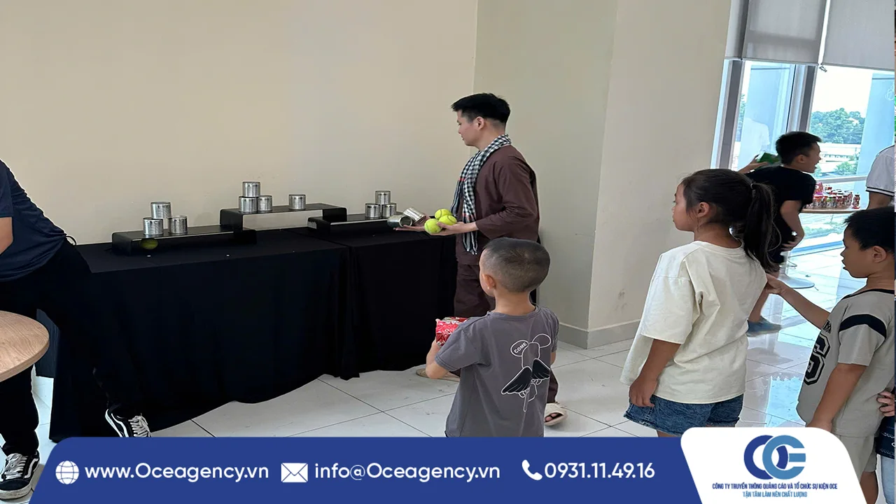 Hình Ảnh Một Số Trò Chơi Do OCE Agency Thực Hiện