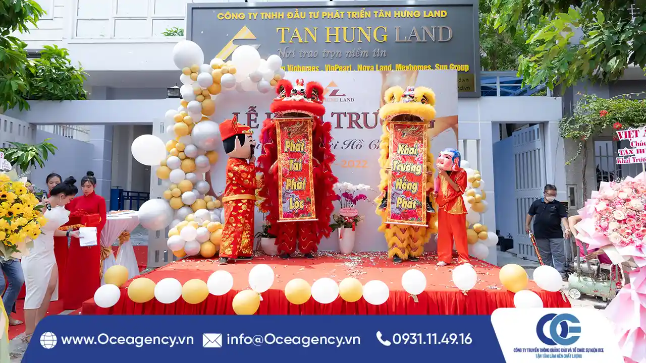 Dịch Vụ Múa Lân Khai Trương