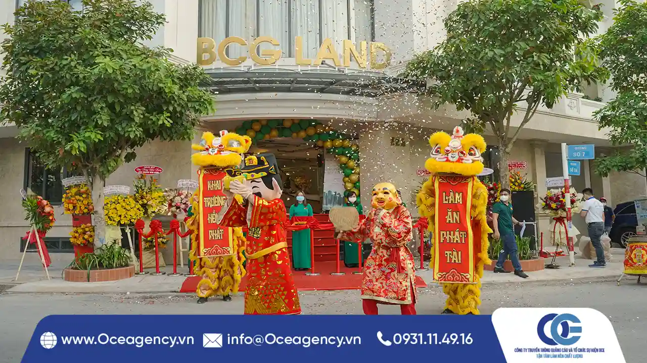 Dịch Vụ Múa Lân Khai Trương
