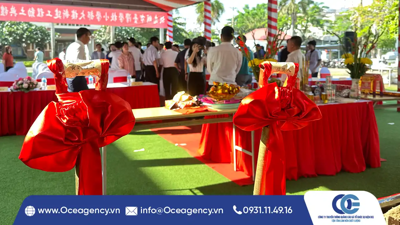 Cho Thuê Bộ Dụng Cụ Lễ Khởi Công, Động Thổ – OCE Agency