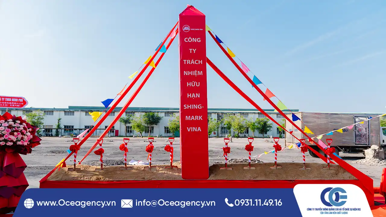 Cho Thuê Bộ Dụng Cụ Lễ Khởi Công, Động Thổ – OCE Agency