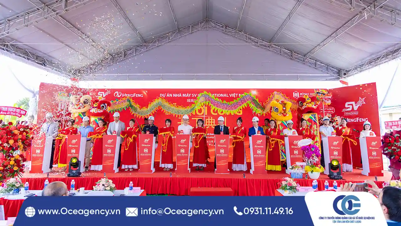 Cho Thuê Bộ Dụng Cụ Lễ Khởi Công, Động Thổ – OCE Agency