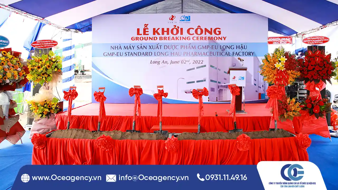 cho thuê bộ dụng cụ lễ khởi công OCE Agency