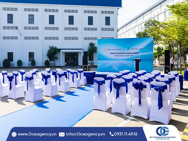 Cho Thuê Bàn Ghế Sự Kiện – OCE Trọn Gói, Giao Nhanh