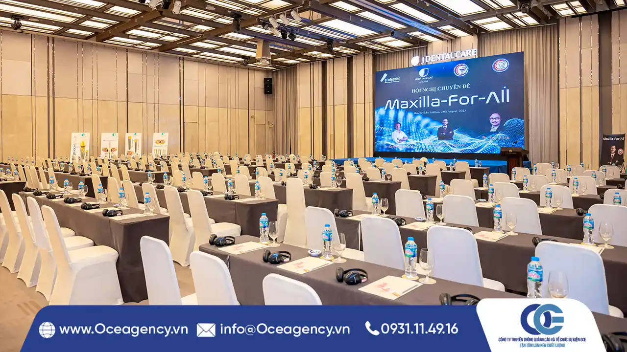Các loại bàn ghế sự kiện của OCE Agency