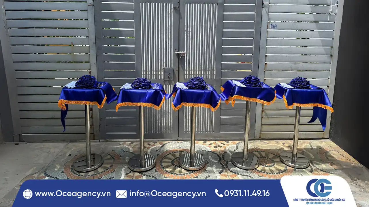 Cho Thuê Băng Khánh Thành, Băng Khai Trương - OCE Agency