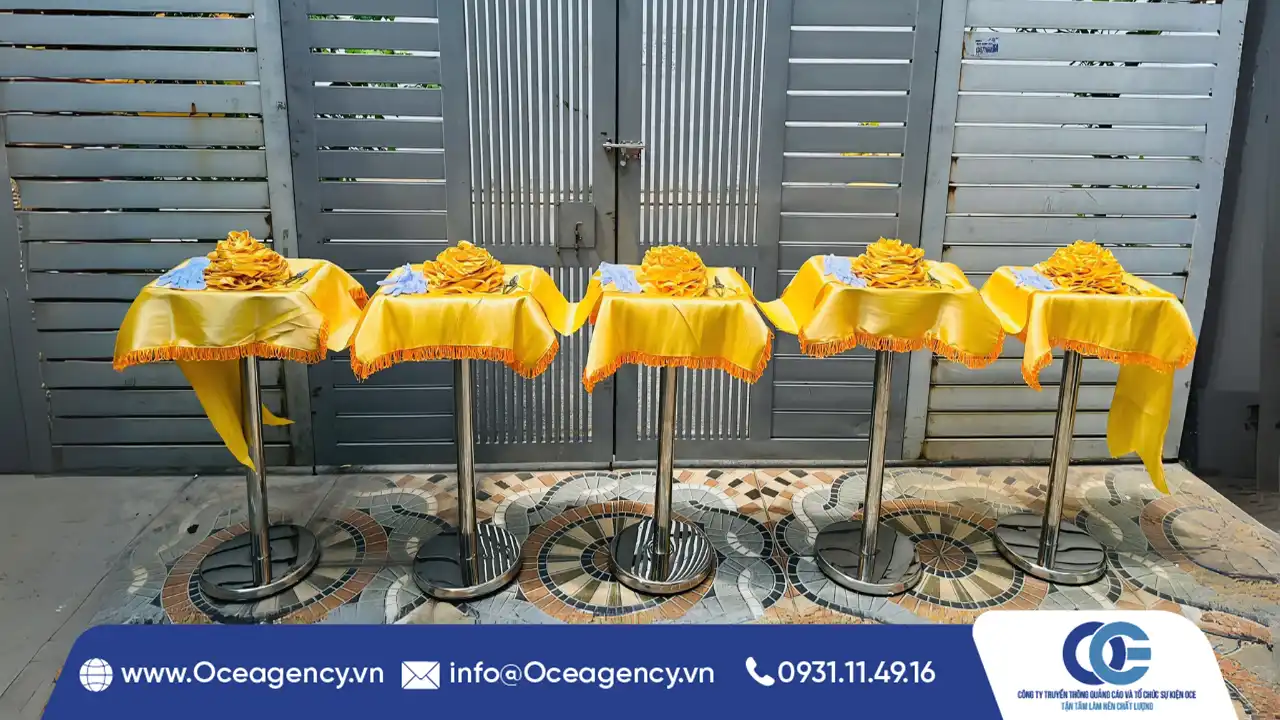 Cho Thuê Băng Khánh Thành, Băng Khai Trương - OCE Agency