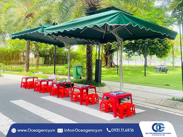 Dịch Vụ Cho Thuê Nhà Bạt - Dù Che