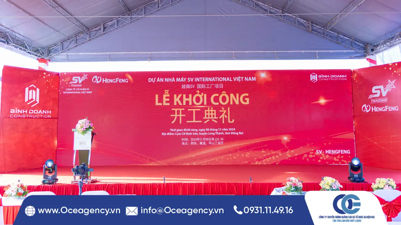 Cho Thuê Sân Khấu Sự Kiện