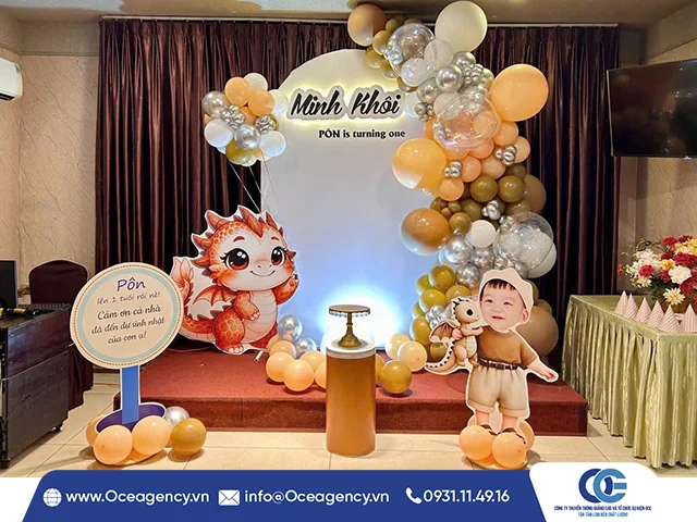 Tổ Chức Thôi Nôi - Sinh Nhật Chuyên Nghiệp Tại HCM