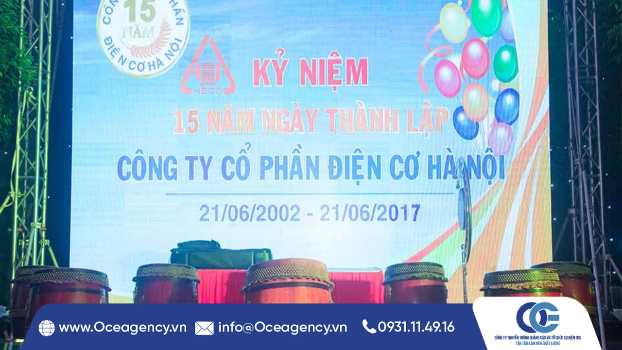 Tổ Chức Lễ Kỷ Niệm Thành Lập Công Ty